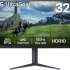 31.5" Монитор LG UltraGear 32GS85Q-B,  2560x1440,  IPS,  180Гц,  2хHDMI,  1хDP,  черный [32gs85q-b.aruz]